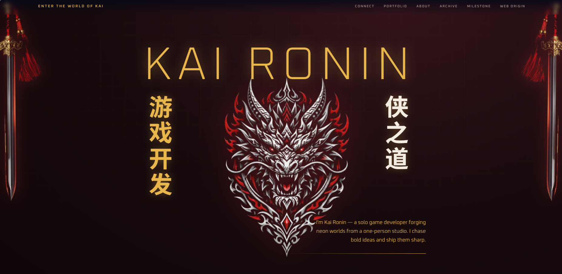 KAI RONIN template preview